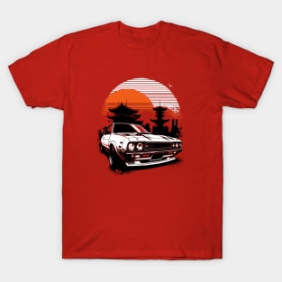Vintage, classic 2000GTR race car style T-Shirt